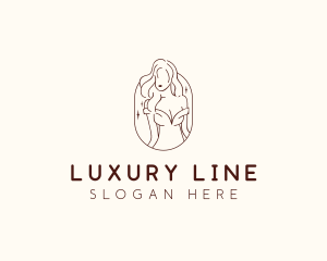 Aesthetic Female Model  logo design