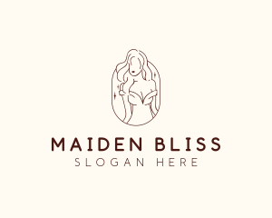 Aesthetic Female Model  logo design