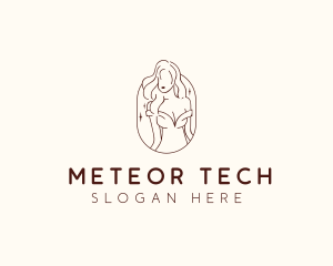 Aesthetic Female Model  logo design