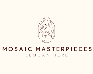 Aesthetic Female Model  logo design