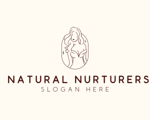 Aesthetic Female Model  logo design