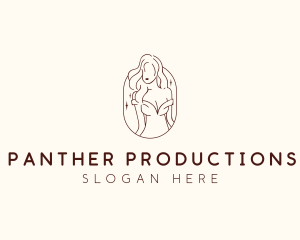 Aesthetic Female Model  logo design