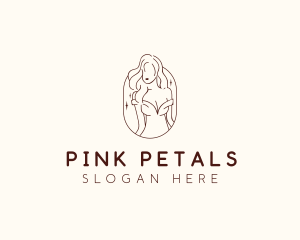 Aesthetic Female Model  logo design