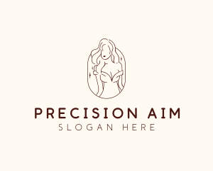 Aesthetic Female Model  logo design