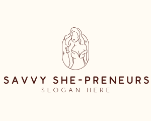 Aesthetic Female Model  logo design