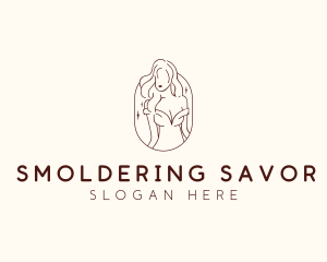 Aesthetic Female Model  logo design