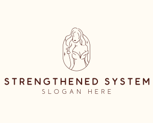 Aesthetic Female Model  logo design