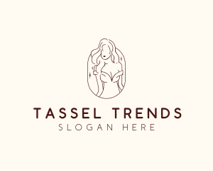 Aesthetic Female Model  logo design