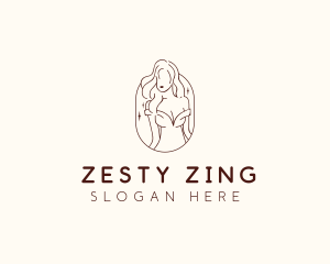 Aesthetic Female Model  logo design