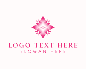 Lotus Wellness Flower Logo