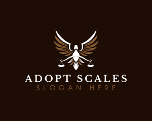 Scale Bird Law logo design