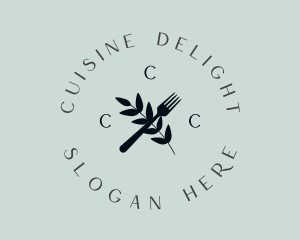 Fine Dining Fork logo design