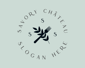 Fine Dining Fork logo design