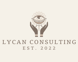 Mystical Eye Hands Jeweler logo design