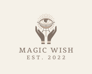 Mystical Eye Hands Jeweler logo design