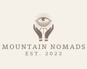 Mystical Eye Hands Jeweler logo design