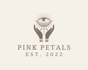 Mystical Eye Hands Jeweler logo design