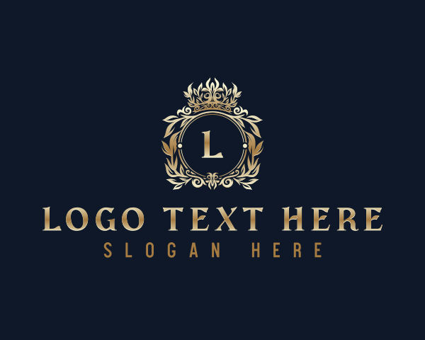 Ornamental Crown Elegant logo