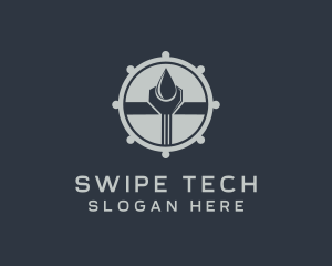 Mechanic Handyman Wrench logo design