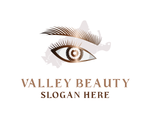 Eyebrow Beauty Cosmetics  logo design