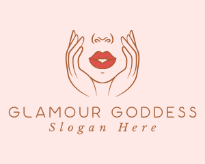 Woman Sexy Lips logo