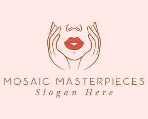 Woman Sexy Lips logo design