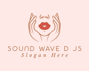 Woman Sexy Lips logo design