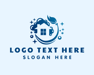 Clean House Mop Bubbles logo