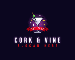 Cocktail Bar Nightclub logo design