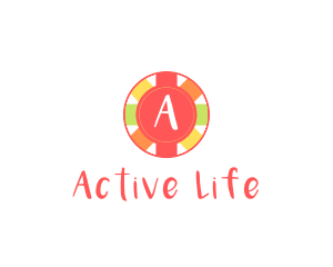 Festive Circle Playful Event logo