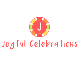 Festive Circle Playful Event logo