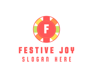 Festive Circle Playful Event logo design