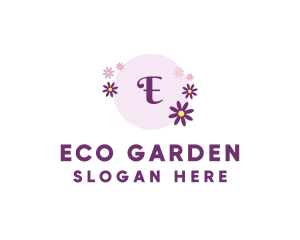 Floral Nature Cosmetics logo design