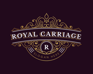 Royal Luxury Floral logo design