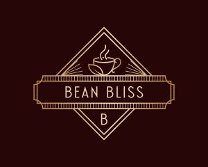 Premium Coffee Cafe logo design