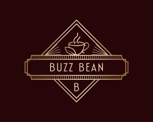 Premium Coffee Cafe logo design