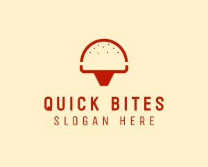 Bull Burger Restaurant logo design