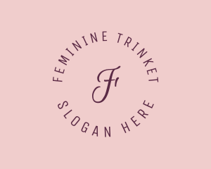 Feminine Beauty Business logo design