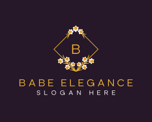 Floral Daffodil Event logo design