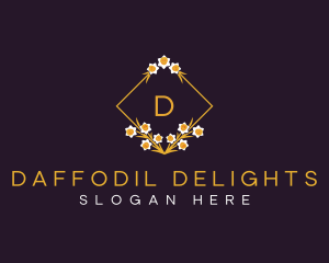 Floral Daffodil Event logo