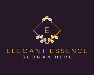 Floral Daffodil Event logo design