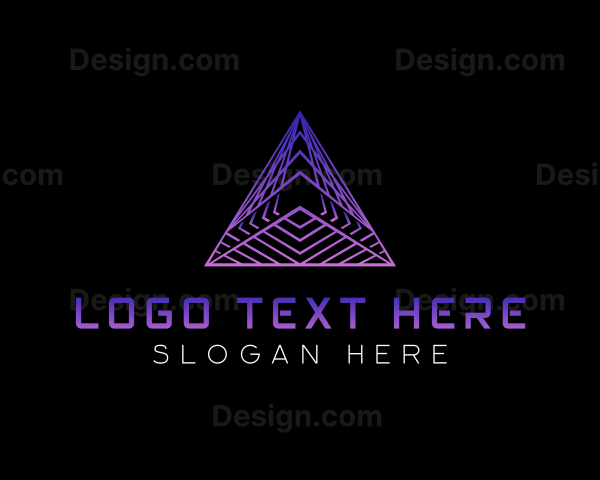 Pyramid Triangle Developer Logo