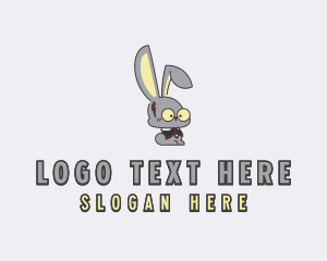 Pet Bunny Rabbit logo