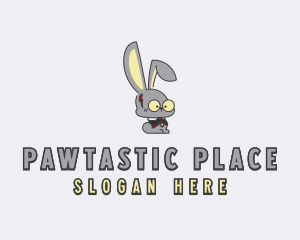 Pet Bunny Rabbit logo