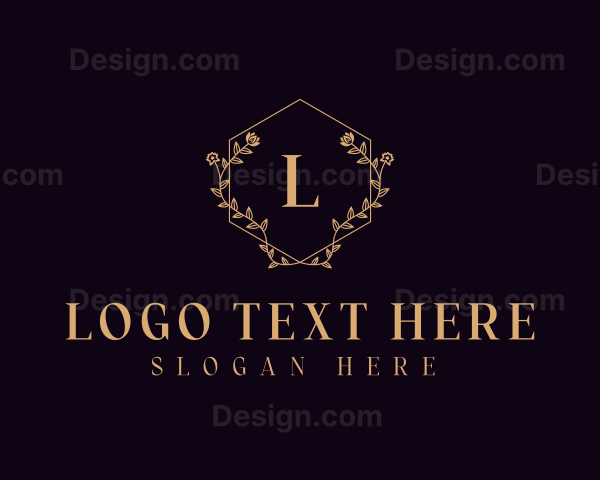 Elegant Floral Garden Logo