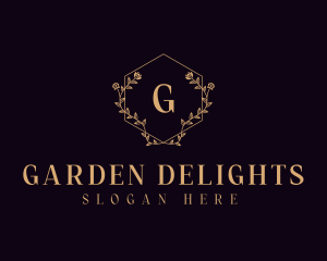 Elegant Floral Garden logo design