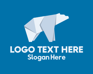 Polar Bear Ice Origami logo