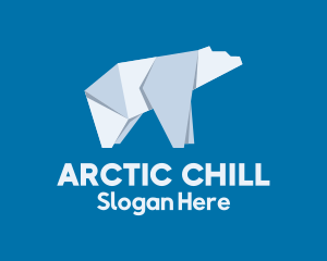 Polar Bear Ice Origami logo