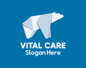 Polar Bear Ice Origami logo