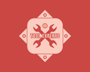 Mechanic Wrench Tool logo